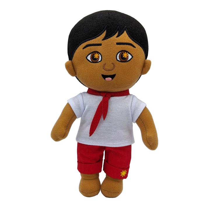 Boy plush deals toy