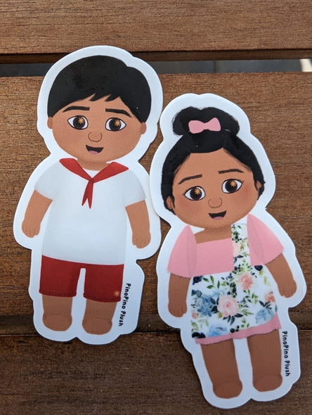 Filipina Sticker - Corazon